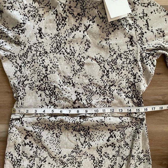 Cotton Jacquard Maternity & Nursing Dress - Picture 9 of 11